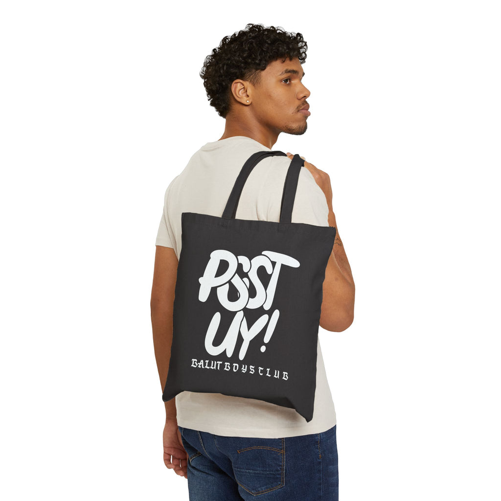 'Psst, Uy!' Balut Boys Club Cotton Canvas Tote