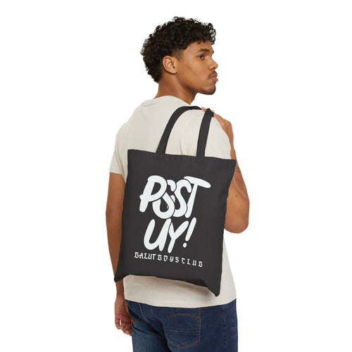 'Psst, Uy!' Balut Boys Club Cotton Canvas Tote