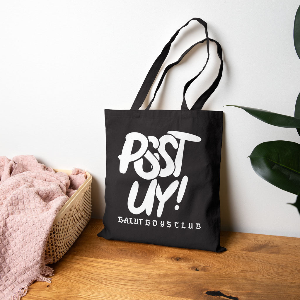 'Psst, Uy!' Balut Boys Club Cotton Canvas Tote