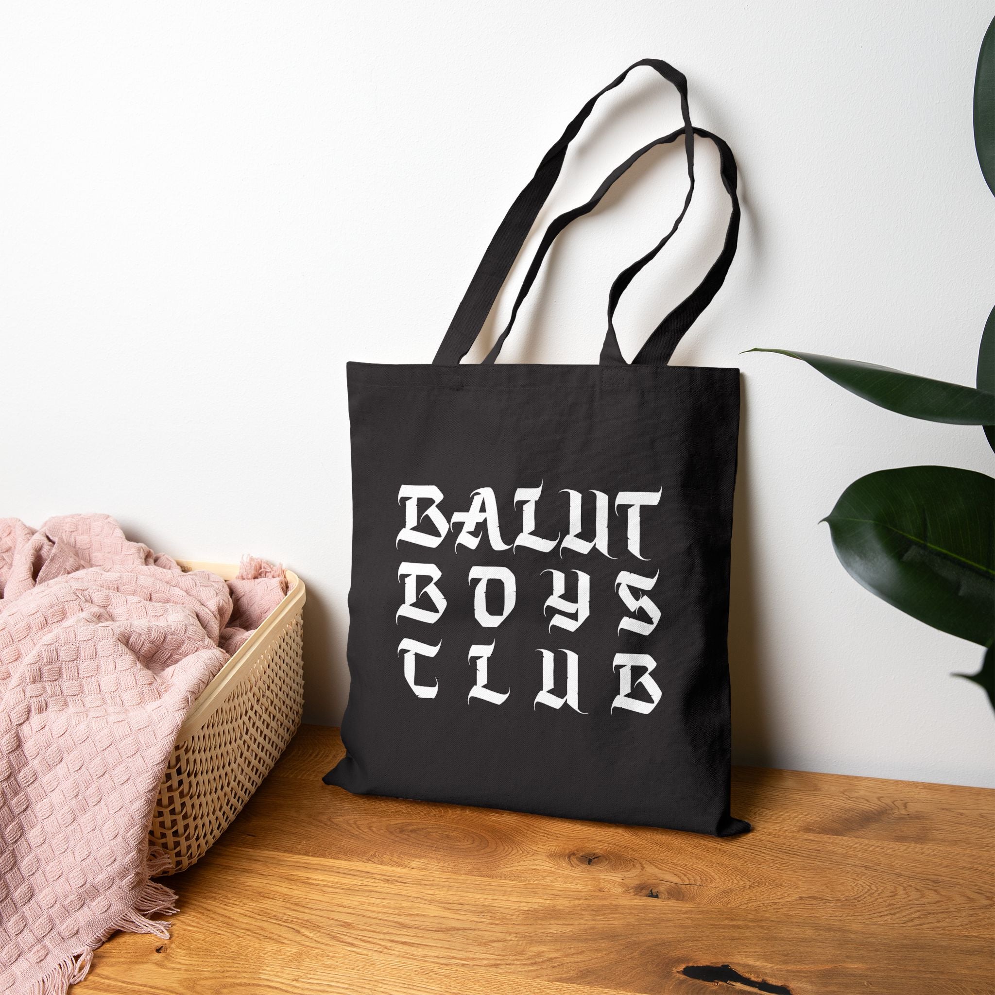 Balut Boys Club Cotton Canvas Tote